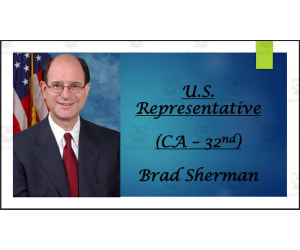 U.S. Representative Brad Sherman (CA - 32nd) BIO PPT