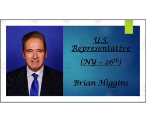 U.S. Representative Brian Higgins (NY - 26th) BIO PPT