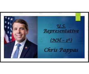 U.S. Representative Chris Pappas (NH - 1st) BIO PPT