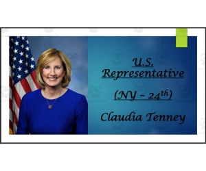 U.S. Representative Claudia Tenney (NY - 24th) BIO PPT