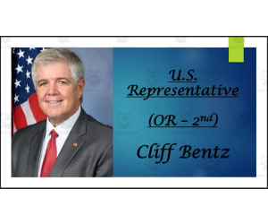U.S. Representative Cliff Bentz (OR - 2nd) BIO PPT