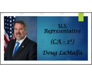 U.S. Representative Doug LaMalfa (CA - 1st) BIO PPT