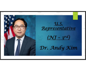 U.S. Representative Dr. Andy Kim (NJ - 3rd) BIO PPT