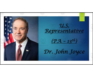 U.S. Representative Dr. John Joyce (PA - 13th) BIO PPT