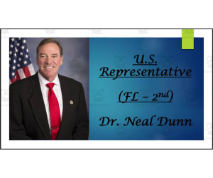 U.S. Representative Dr. Neal Dunn (FL - 2nd) BIO PPT