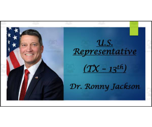 U.S. Representative Dr. Ronny Jackson (TX - 13th) BIO PPT