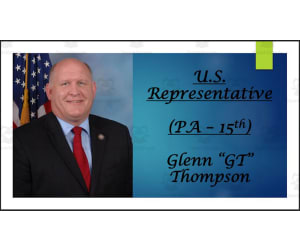 U.S. Representative Glenn "GT" Thompson (PA - 15th) BIO PPT