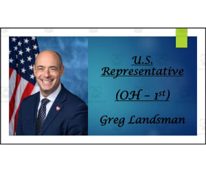 U.S. Representative Greg Landsman (OH) BIO PPT