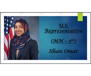 U.S. Representative Ilhan Omar (MN - 5th) BIO PPT