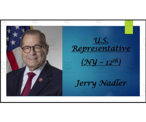 U.S. Representative Jerry Nadler (NY - 12th) BIO PPT