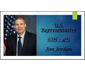 U.S. Representative Jim Jordan (OH - 4th) BIO PPT