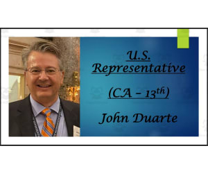U.S. Representative John Duarte (CA - 13th) BIO PPT