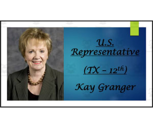 U.S. Representative Kay Granger (TX - 12th) BIO PPT
