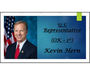U.S. Representative Kevin Hern (OK - 1st) BIO PPT