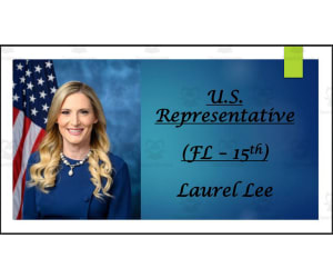 U.S. Representative Laurel Lee (FL - 15th) BIO PPT