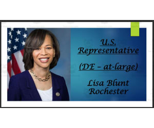 U.S. Representative Lisa Blunt Rochester (DE) BIO PPT
