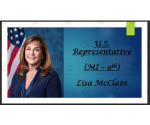 U.S. Representative Lisa McClain (MI - 10th) BIO PPT
