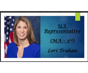 U.S. Representative Lori Trahan (MA - 3rd) BIO PPT