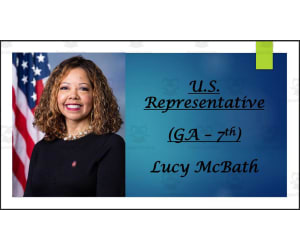 U.S. Representative Lucy McBath (GA - 7th) BIO PPT