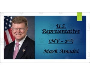 U.S. Representative Mark Amodei (NV - 2nd) BIO PPT