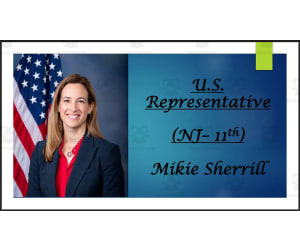 U.S. Representative Mikie Sherrill (NJ - 11th) BIO PPT