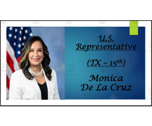 U.S. Representative Monice De La Cruz (TX - 15th) BIO PPT
