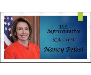 U.S. Representative Nancy Pelosi (CA - 11th) BIO PPT