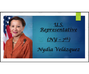 U.S. Representative Nydia Velázquez (NY - 7th) BIO PPT