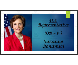 U.S. Representative Suzanne Bonamici (OR - 1st) BIO PPT