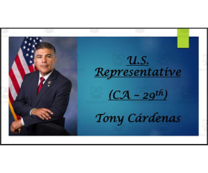 U.S. Representative Tony Cárdenas (CA - 29th) BIO PPT