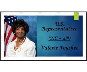 U.S. Representative Valerie Foushee (NC - 4th) BIO PPT