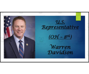 U.S. Representative Warren Davidson (OH - 8th) BIO PPT