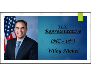 U.S. Representative Wiley Nickel (NC - 13th) BIO PPT
