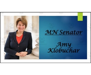 U.S. Senator Amy Klobuchar (MN) Biography PowerPoint