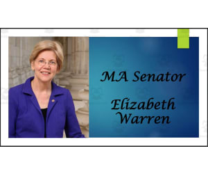 U.S. Senator Elizabeth Warren (MA) Biography PowerPoint