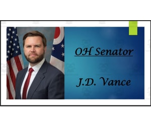 U.S. Senator J.D. Vance (OH) BIO PPT