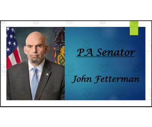 U.S. Senator John Fetterman (PA) BIO PPT