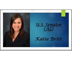 U.S. Senator Katie Britt (AL) BIO PPT