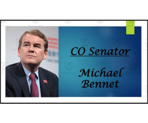 U.S. Senator Michael Bennet (CO) Biography PowerPoint