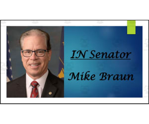 U.S. Senator Mike Braun (IN) Biography PowerPoint