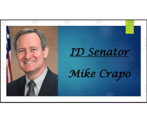 U.S. Senator Mike Crapo (ID) Biography PowerPoint