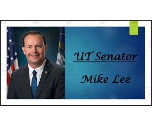 U.S. Senator Mike Lee (UT) Biography PowerPoint