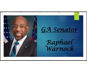 U.S. Senator Raphael Warnock (GA) Biography PowerPoint