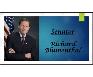 U.S. Senator Richard Blumenthal (CT) Biography PowerPoint