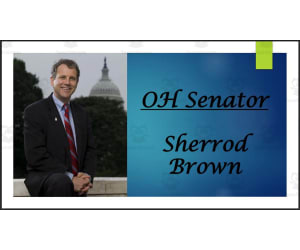 U.S. Senator Sherrod Brown (OH) Biography PowerPoint