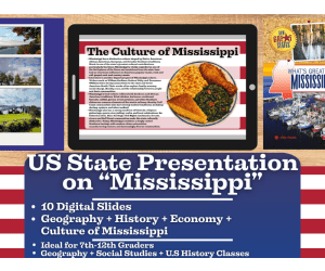 US State Presentation - Mississippi