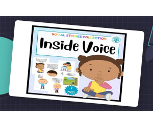 Using an Inside Voice Social Story