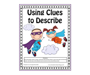 Using Clues to Describe Activity