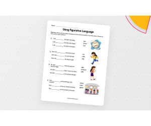 Using Figurative Language Worksheet