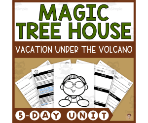 Vacation Under the Volcano (Magic Tree House #13 Lesson Plan, Activities)